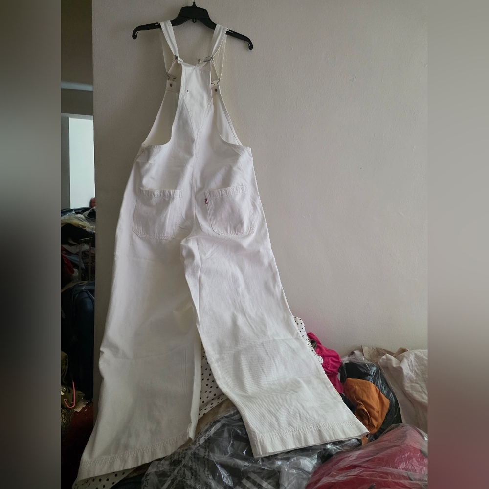 Levi's XL Overall - Jumpsuit True Slip / Off White Nwt - Picture 12 of 16
